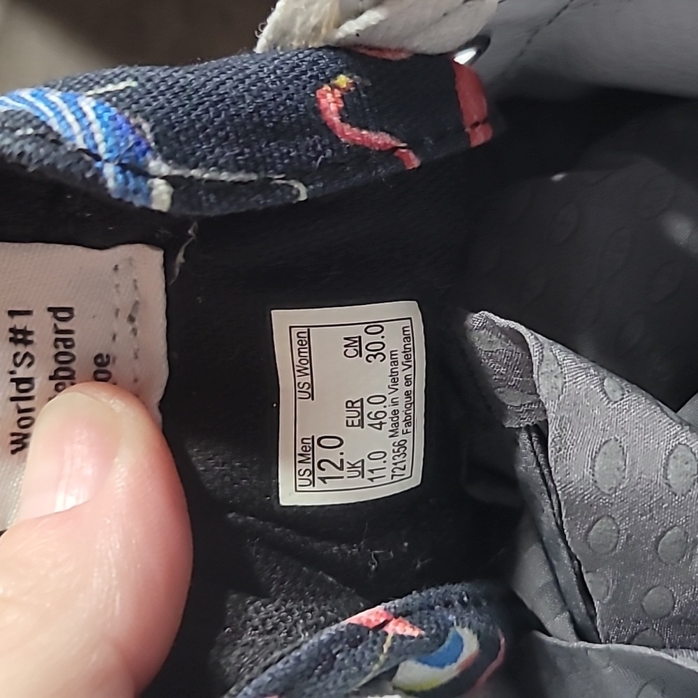 Vans Sk8-HI Flamingo Canvas High Top Sneakers Size 12M/11W RARE - Picture 8 of 8